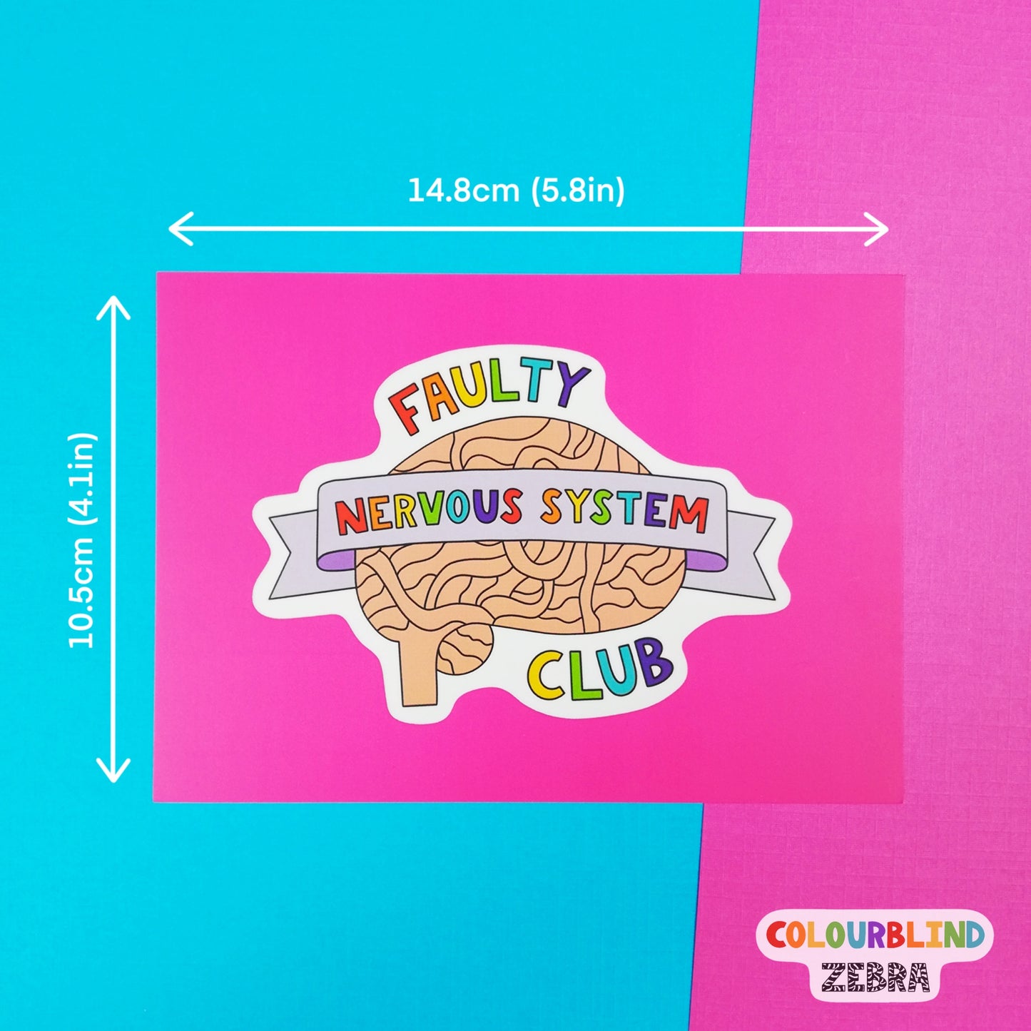 Faulty Nervous System Club Postcard