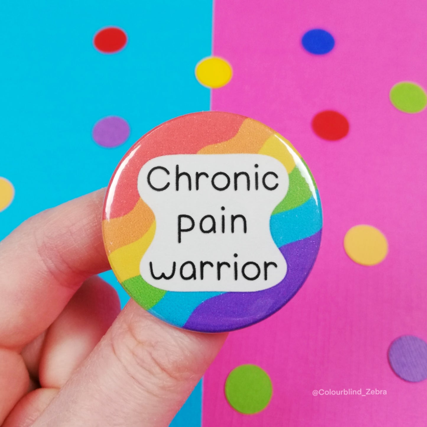 Chronic Pain Warrior Badge