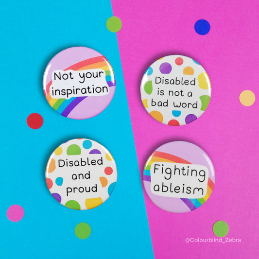 Disability Pride Badge Bundle