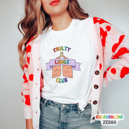 Faulty Lungs Club T-Shirt