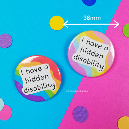I Have a Hidden Disability Badge