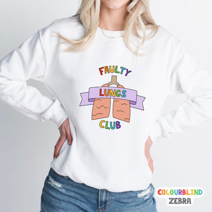 Faulty Lungs Club Sweatshirt