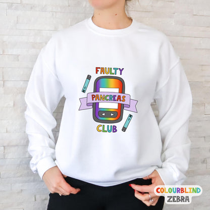 Faulty Pancreas Club Sweatshirt