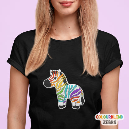 Rainbow Zebra T-Shirt