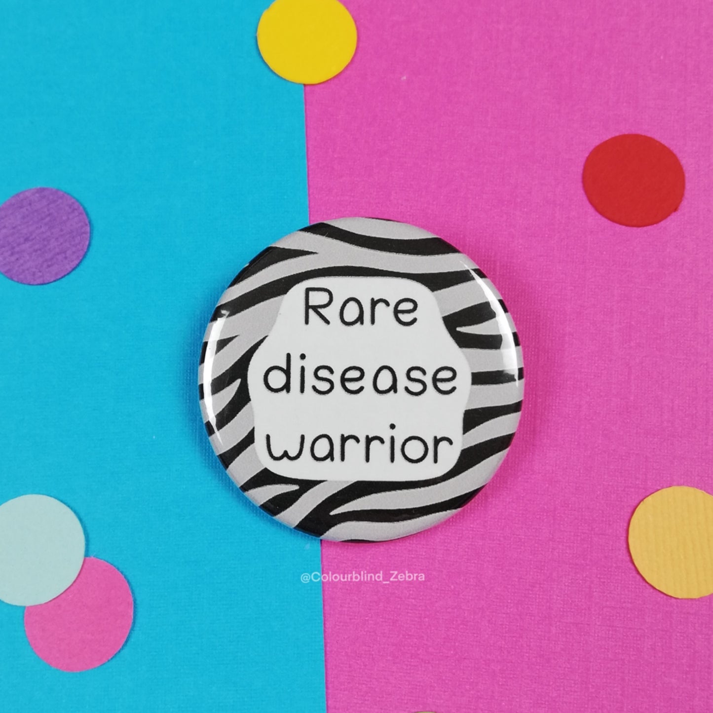 Rare Disease Warrior Badge