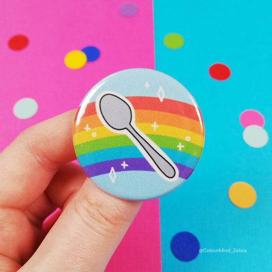 Spoon Button Badge