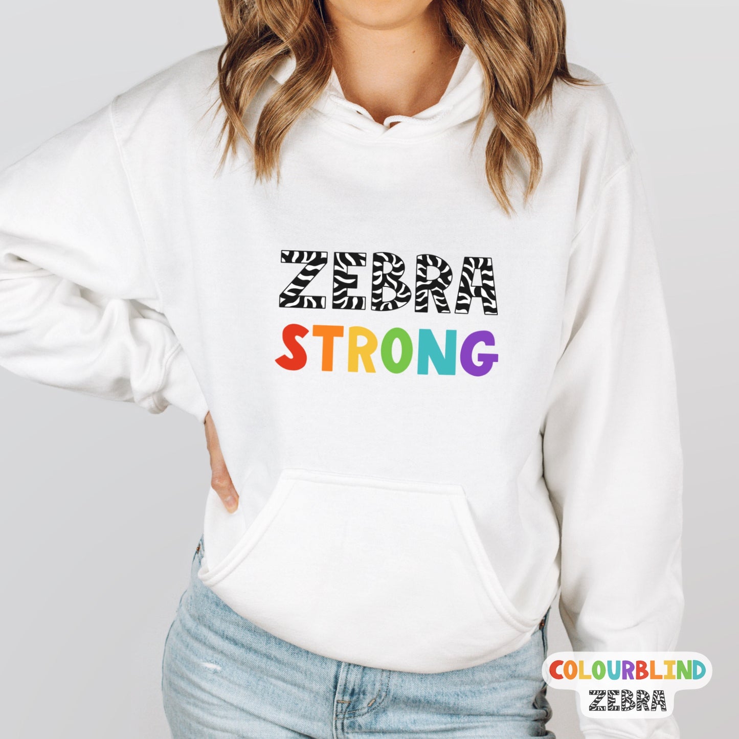 Zebra Strong Hoodie